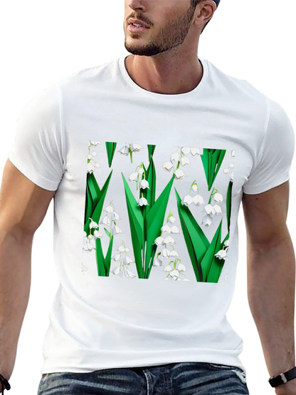 Floral Lily of the Valley Graphic Tee