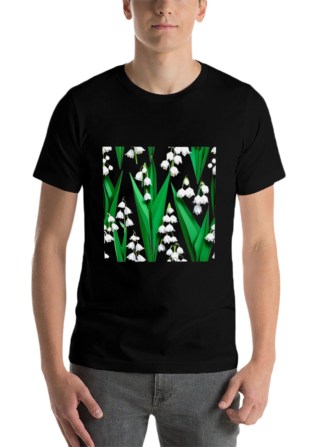Floral Lily of the Valley Graphic Tee