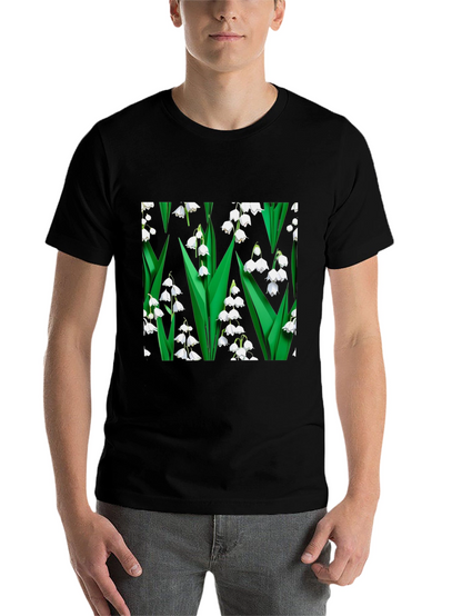 Floral Lily of the Valley Graphic Tee