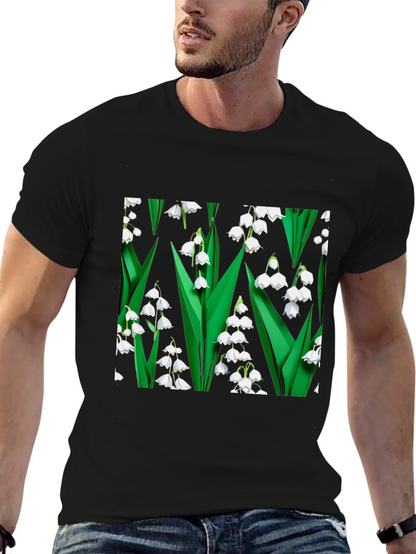 Floral Lily of the Valley Graphic Tee