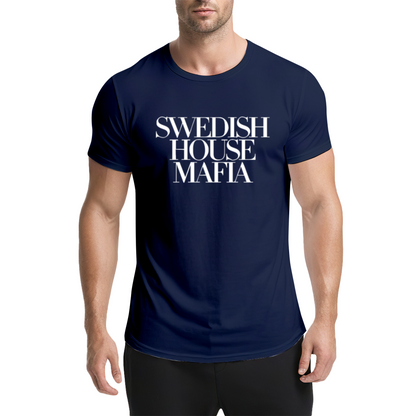 Swedish House Mafia Electronic Band Retro Print T-Shirt
