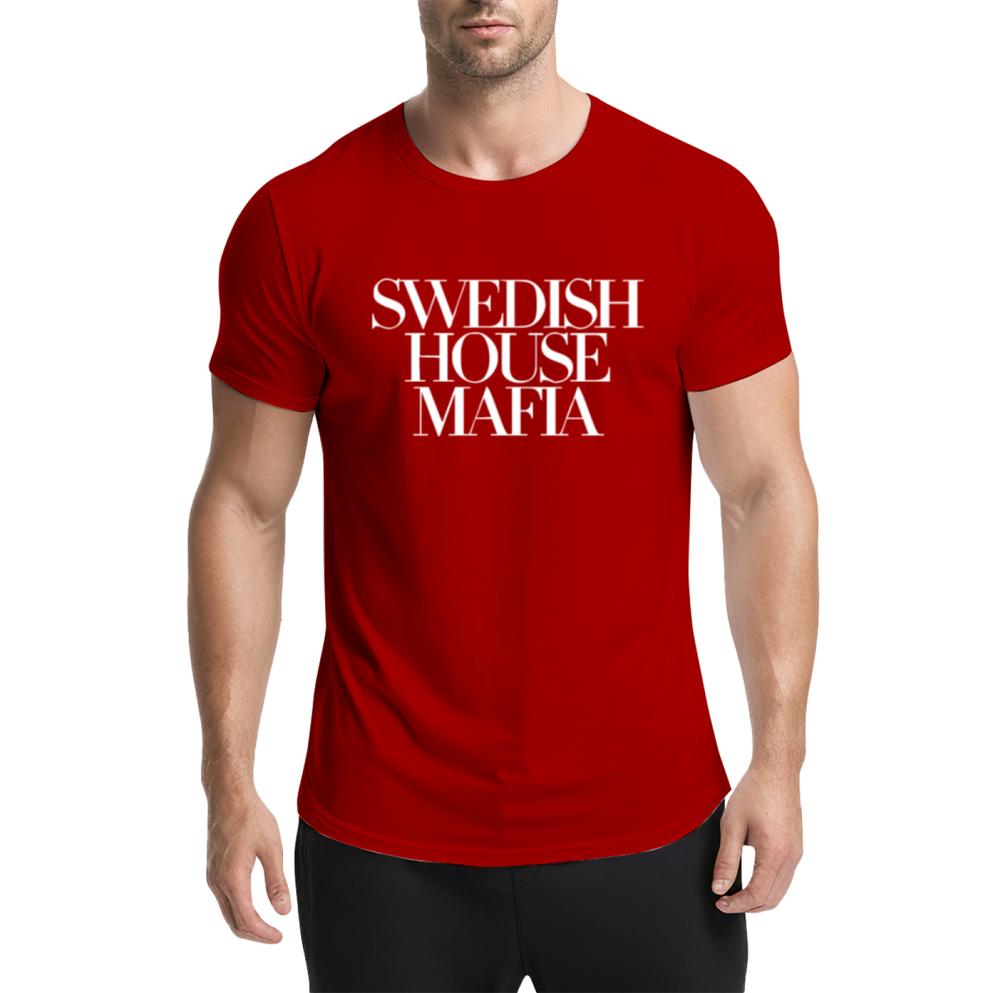 Swedish House Mafia Electronic Band Retro Print T-Shirt