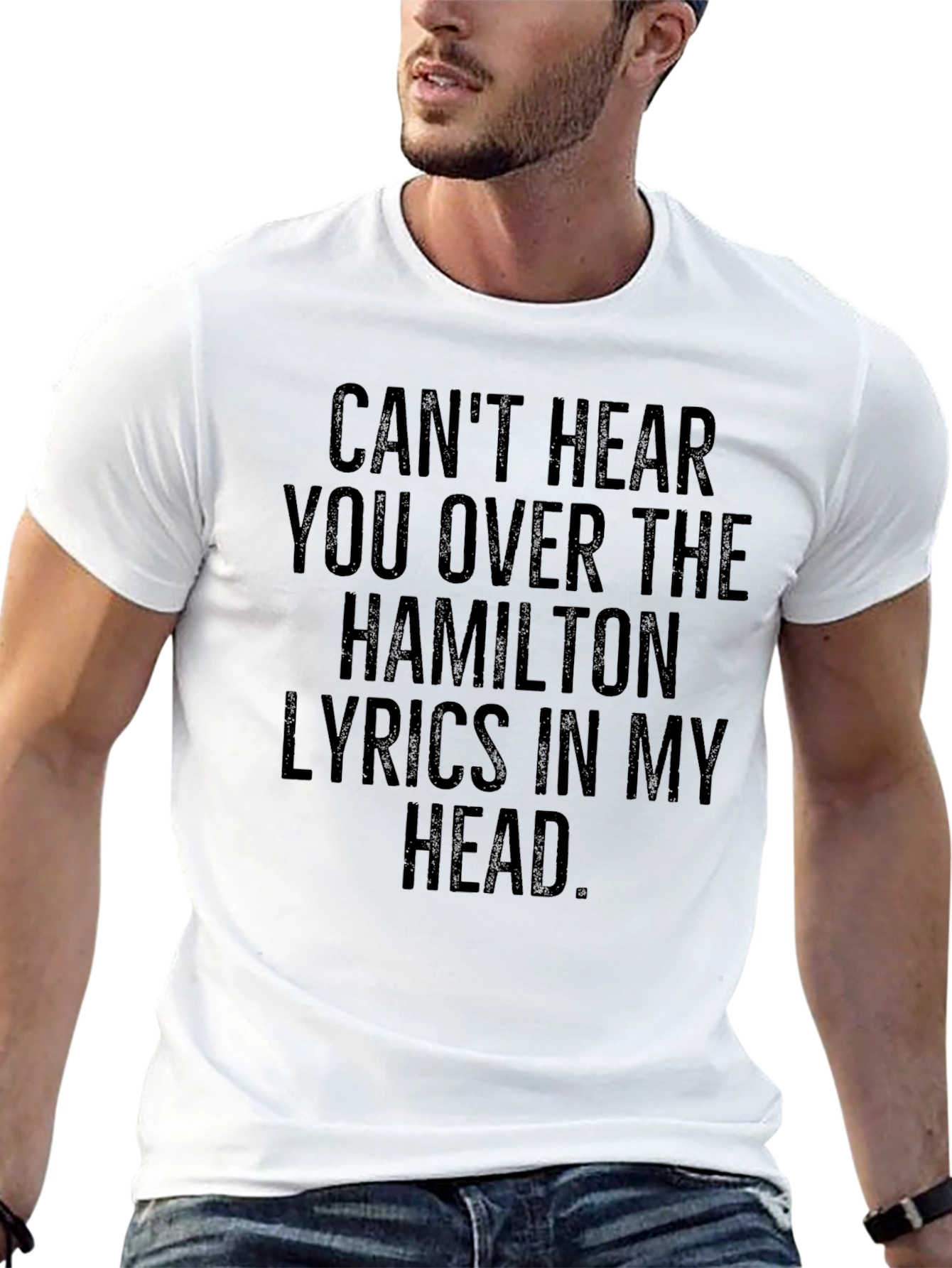 Hamilton Lyrics Tee - Black T-Shirt