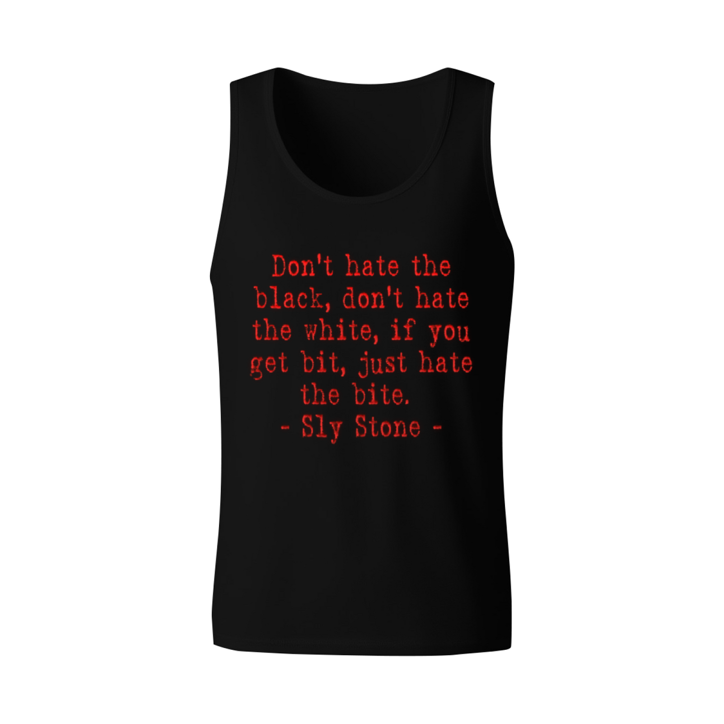Sly Stone Classic Equal Rights Quote Tank Top