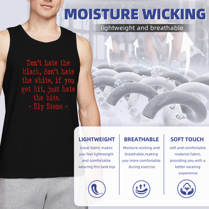 Sly Stone Classic Equal Rights Quote Tank Top