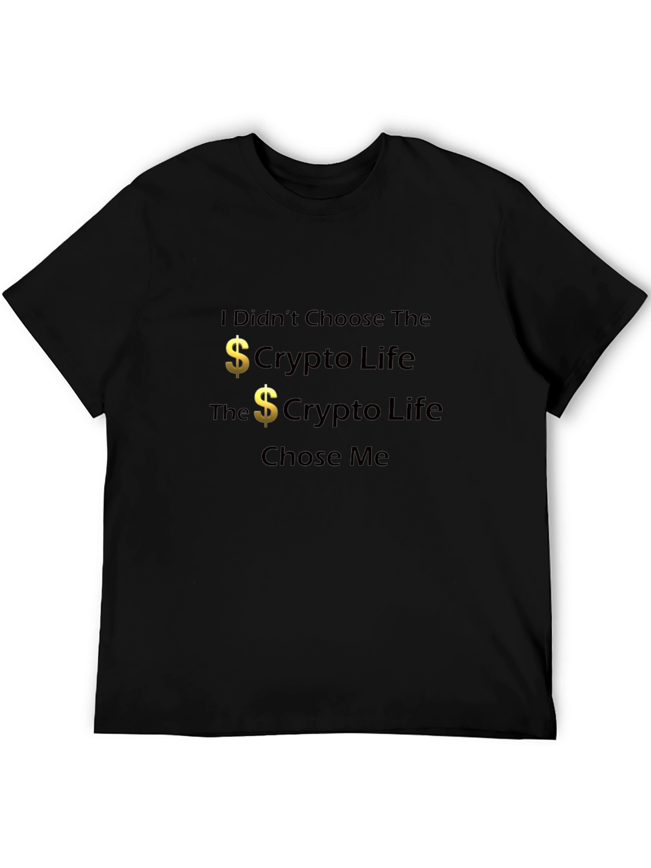 Crypto Life Black T-Shirt