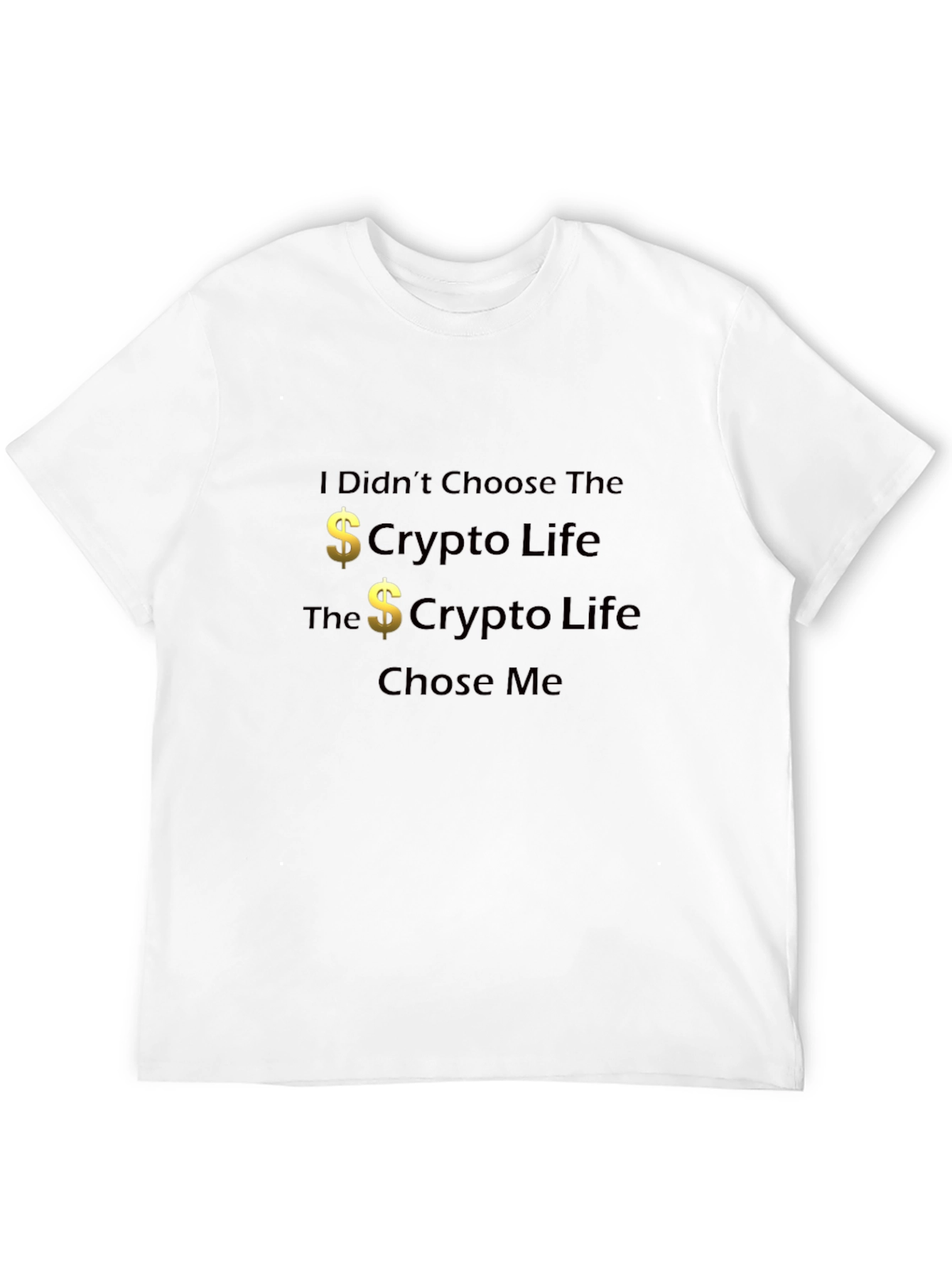 Crypto Life Black T-Shirt