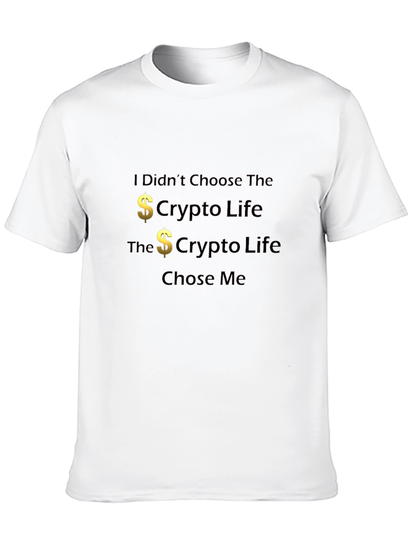 Crypto Life Black T-Shirt