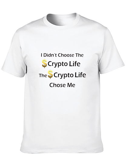 Crypto Life Black T-Shirt