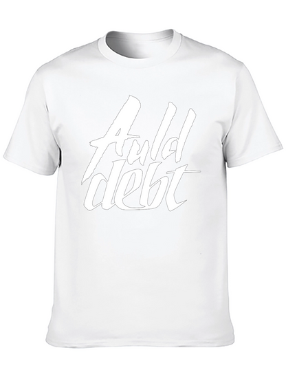 Auld Debt T-Shirt - Classic Black Tee