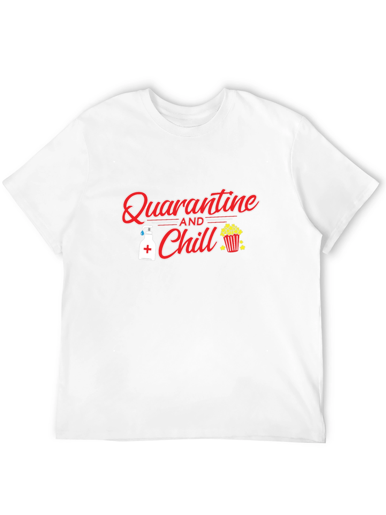 Quarantine and Chill T-Shirt - Black