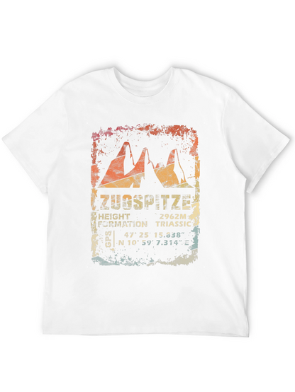 Zugspitze Mountain Graphic Tee - Triassic Formation