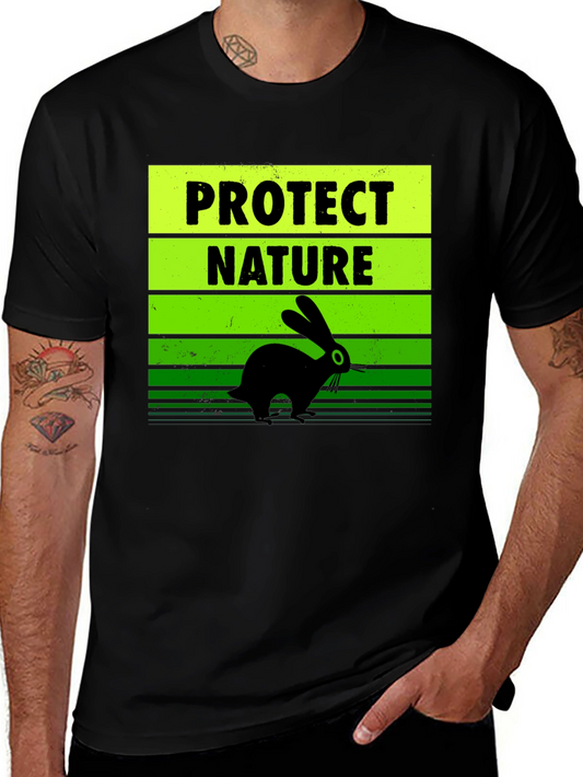 Protect Nature Rabbit T-Shirt