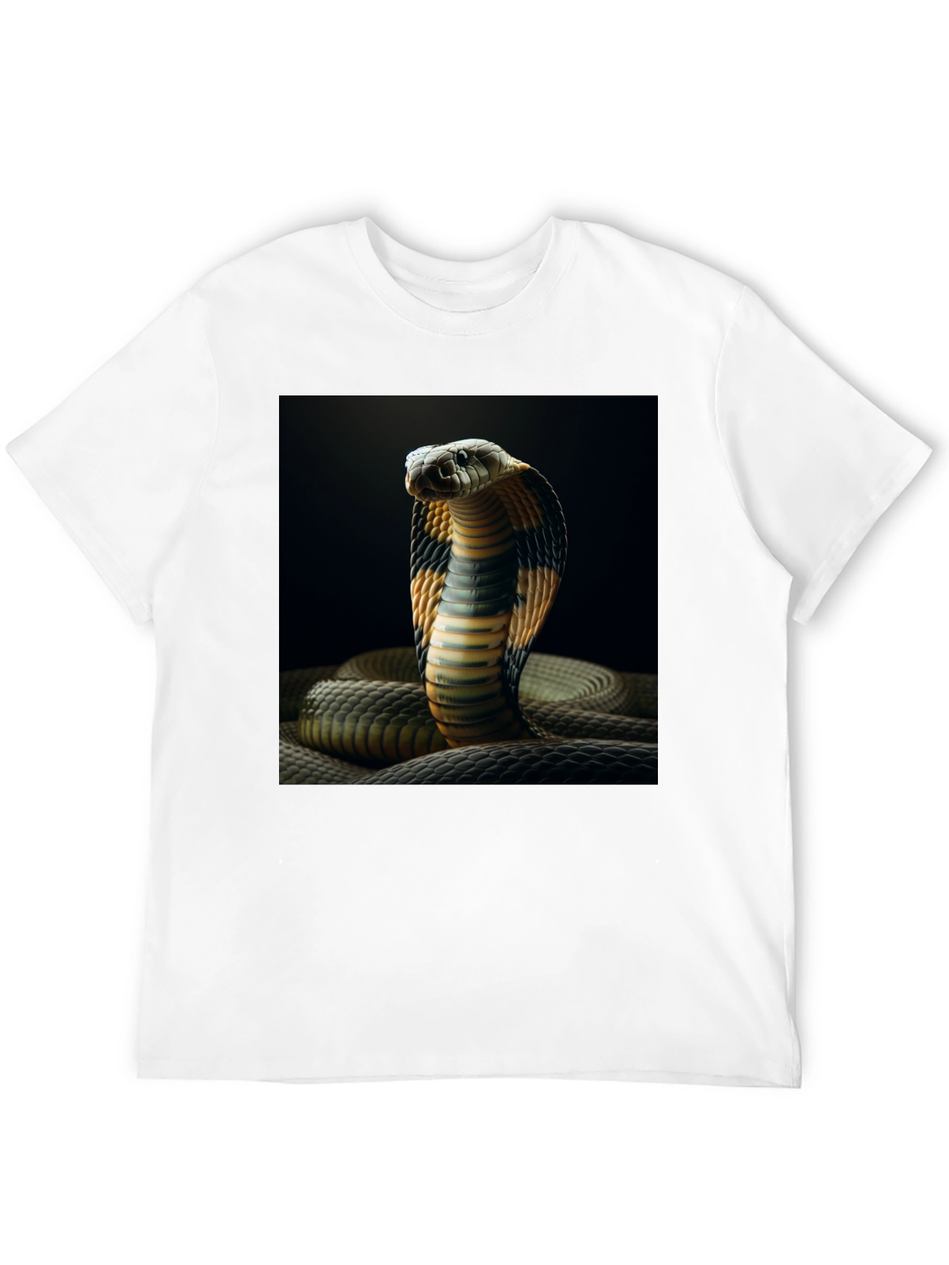 Cobra Graphic Tee - Cool Snake Print Shirt