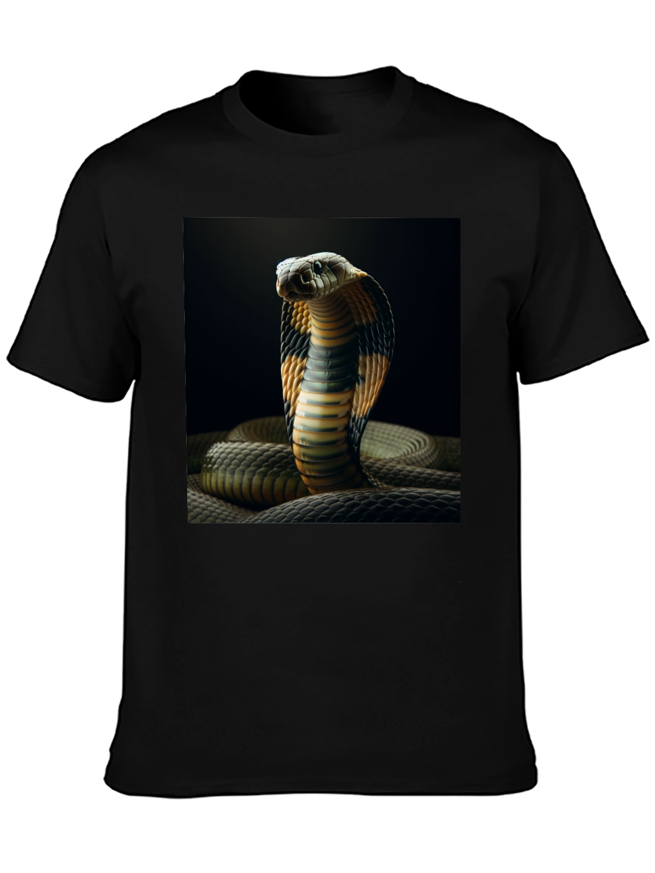 Cobra Graphic Tee - Cool Snake Print Shirt