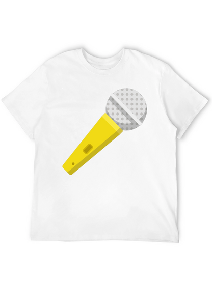 Microphone Graphic T-Shirt - Singer Karaoke Ready