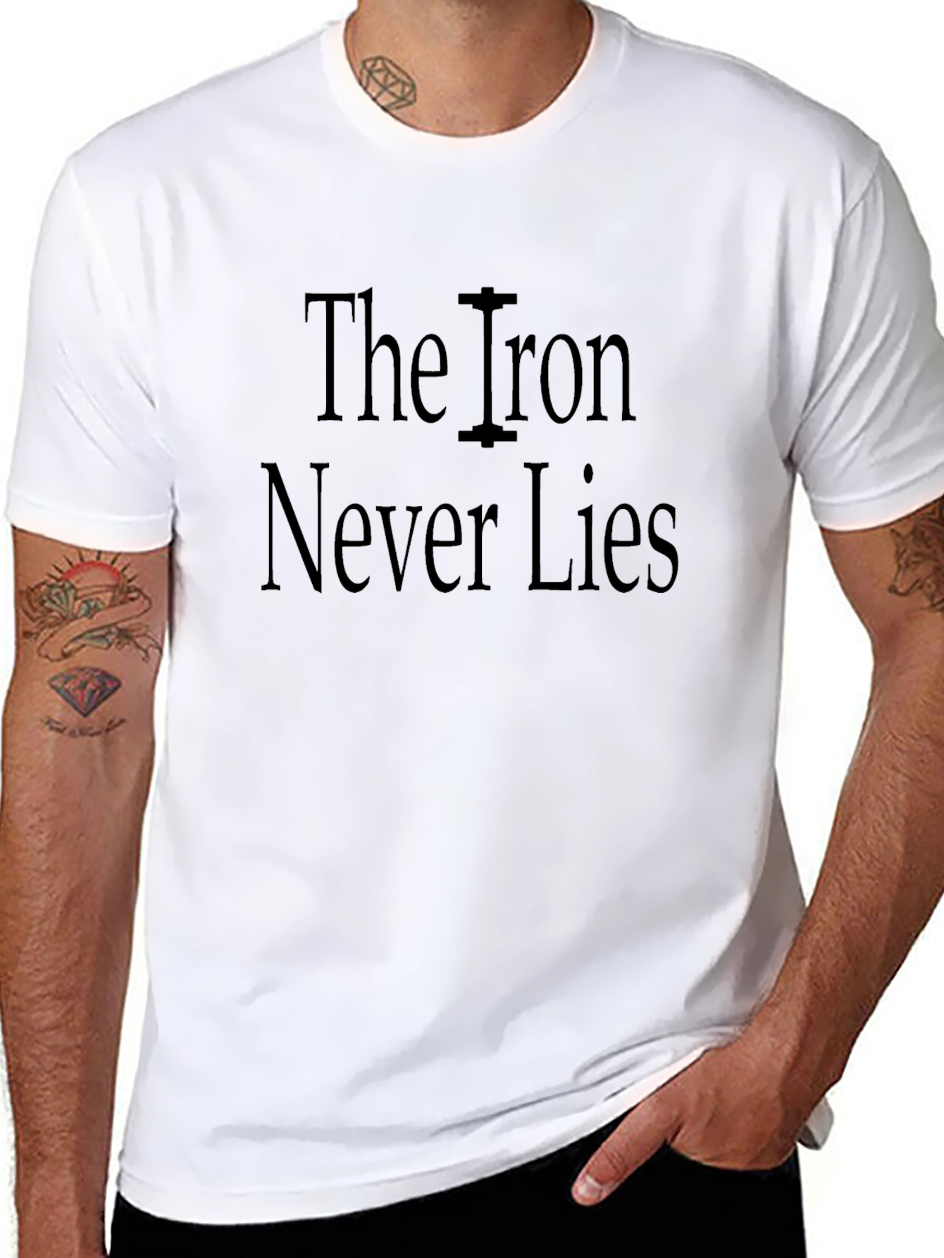 The Iron Never Lies Black T-Shirt