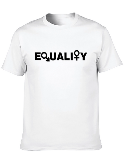 Equality Graphic Tee - Black Unisex T-Shirt