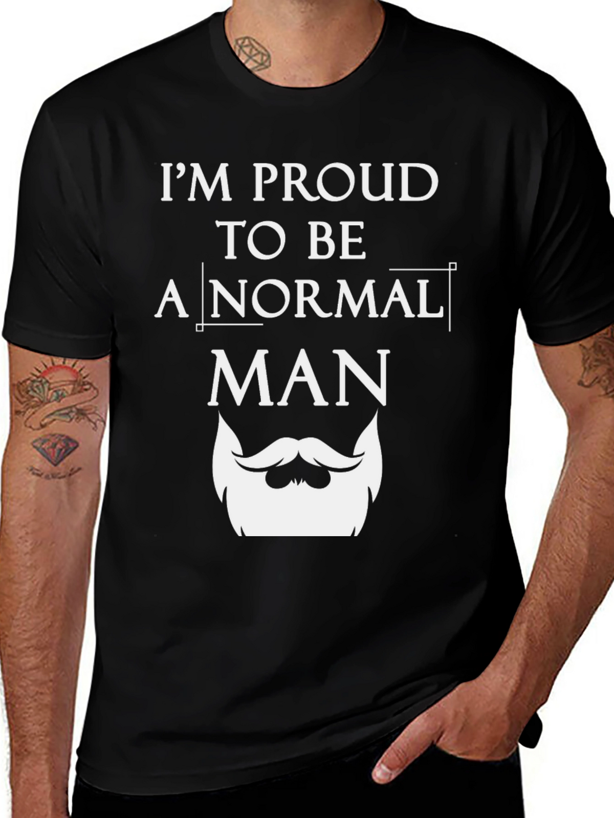 Proud Normal Man Graphic Tee