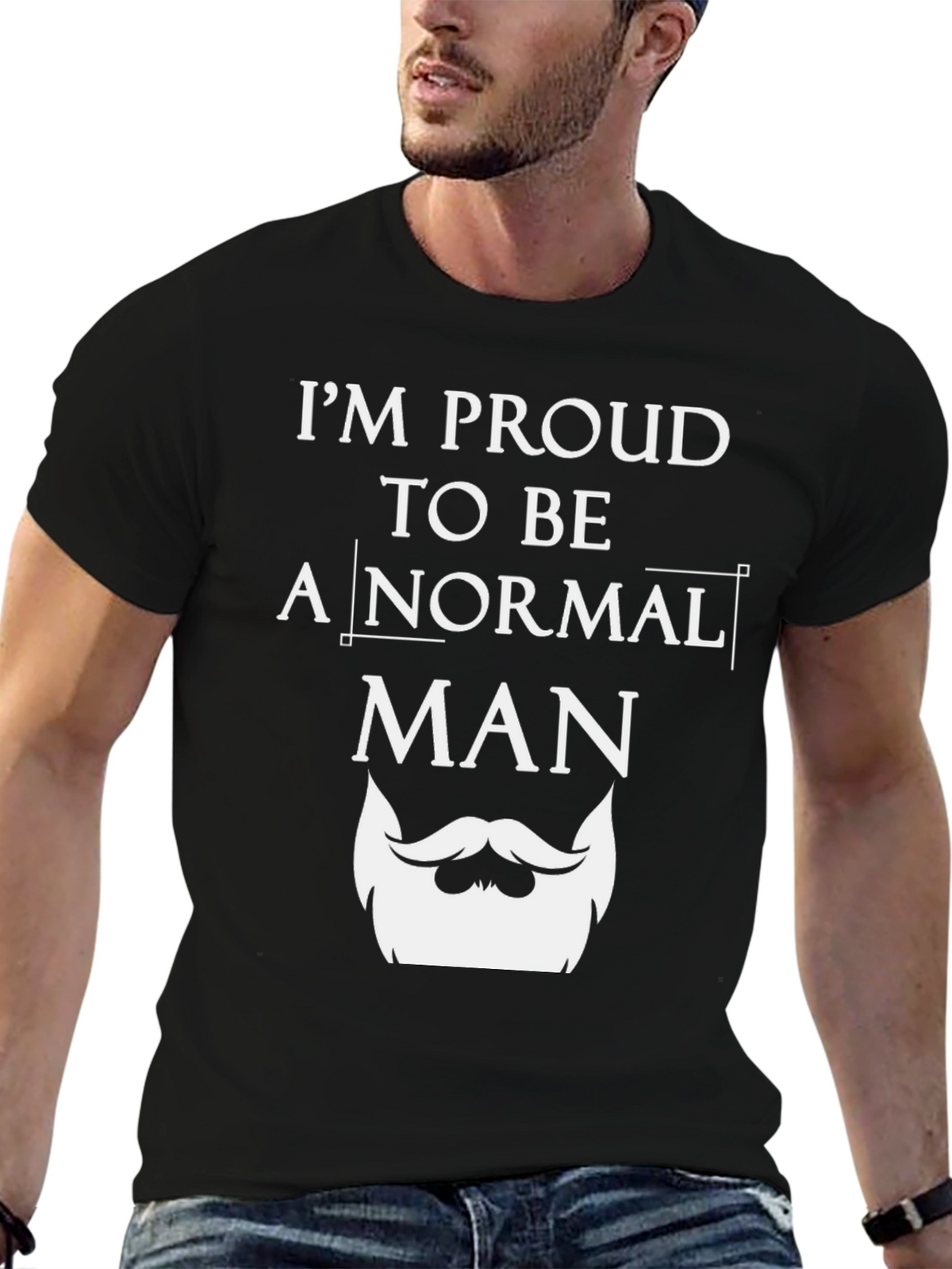 Proud Normal Man Graphic Tee