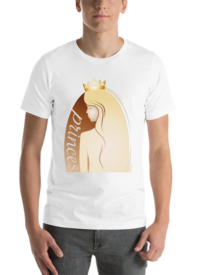 Princess Graphic Tee - Black Cotton T-Shirt