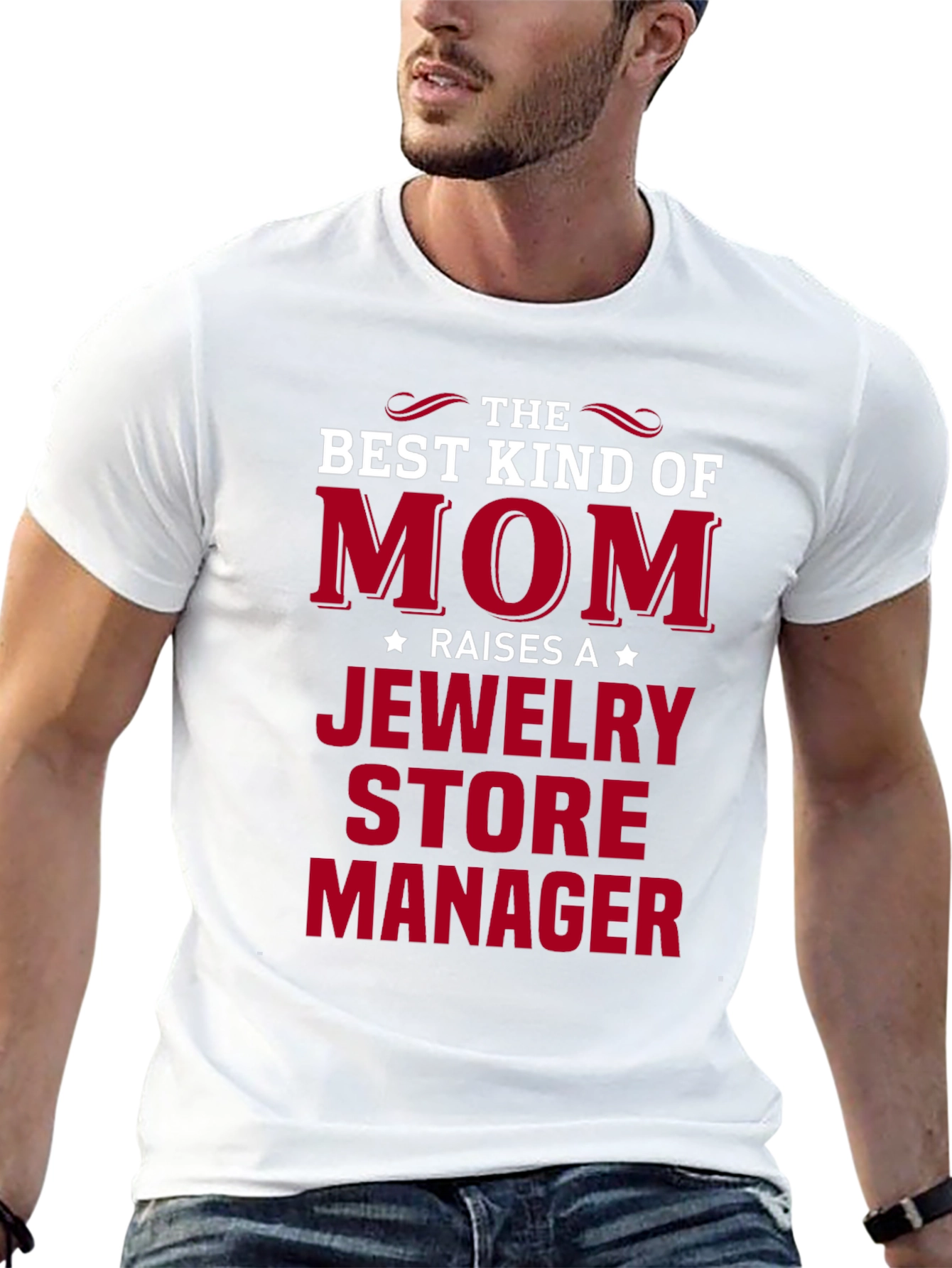 Mom Jewelry Store Manager Graphic T-Shirt