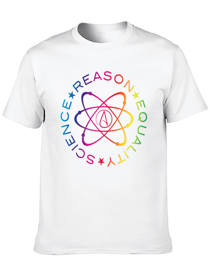 Science Reason Equality Rainbow Atheist T-Shirt