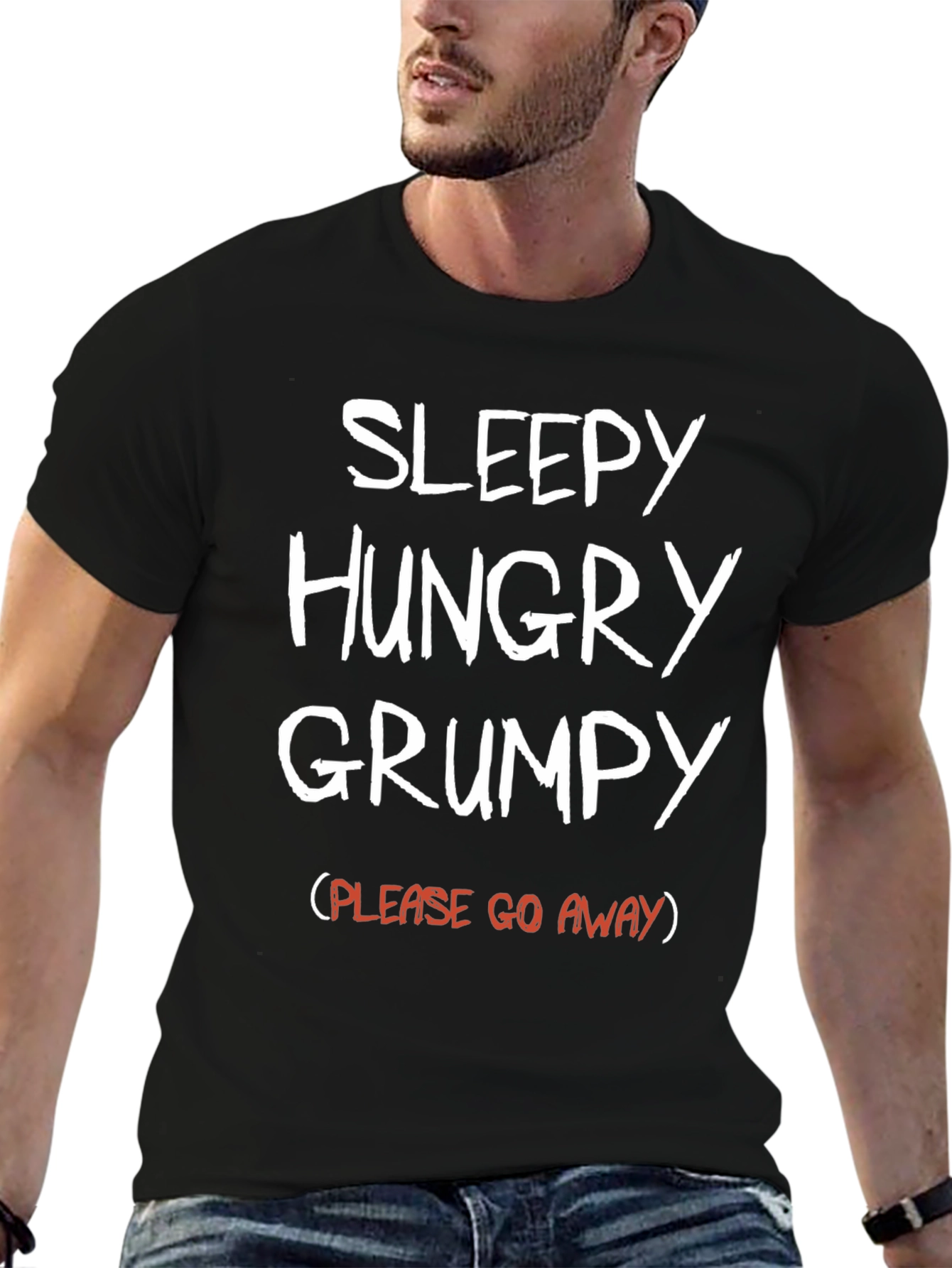 Sleepy Hungry Grumpy Graphic Tee