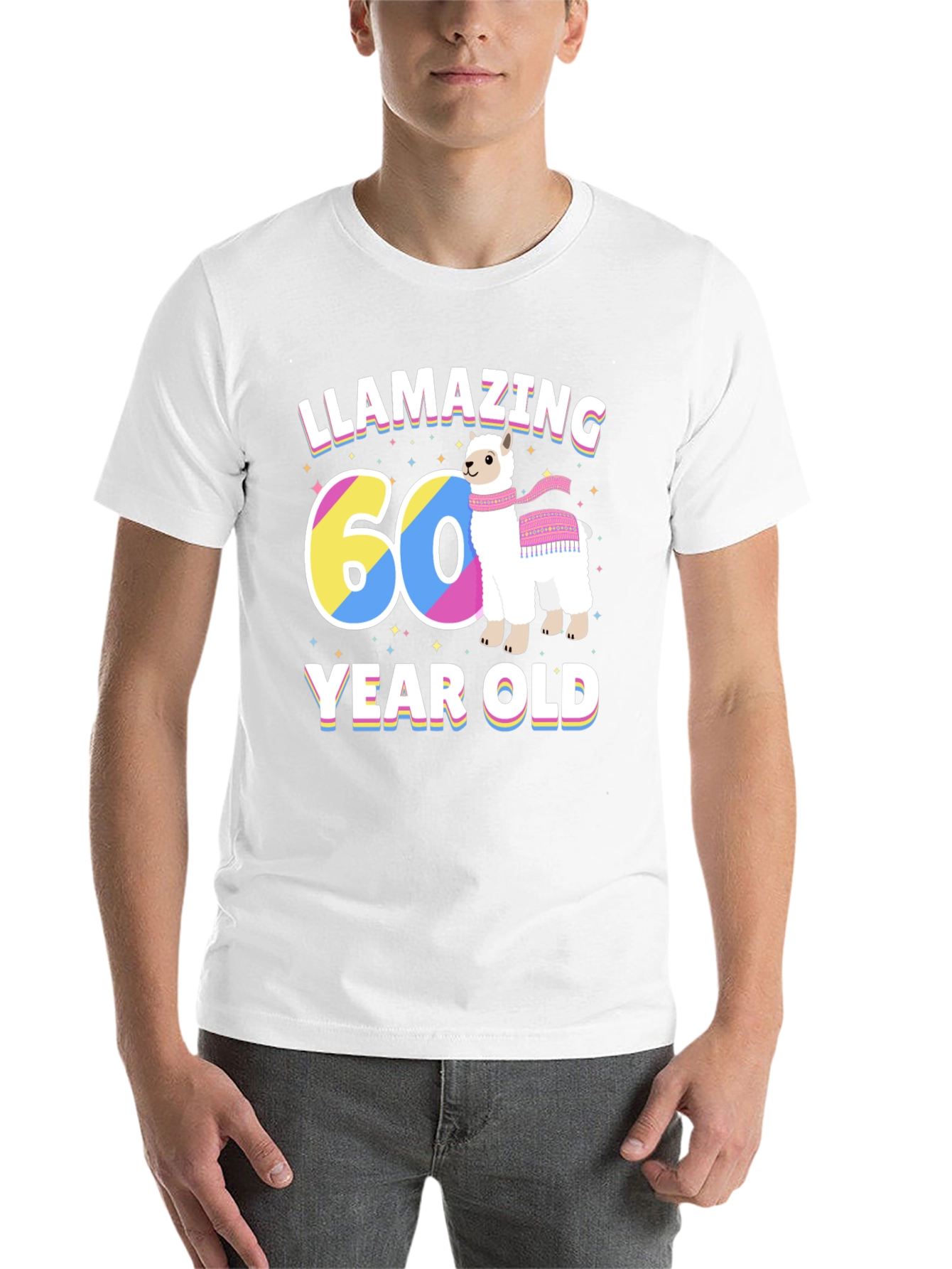 Llamazing 60 Year Old Birthday T-Shirt