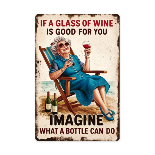 11:11 Make A Wish Dandelion Minimal Vintage Rust Tin Sign