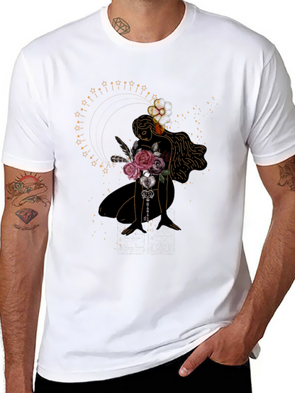 Mystic Woman Graphic Tee - Stylish & Unique