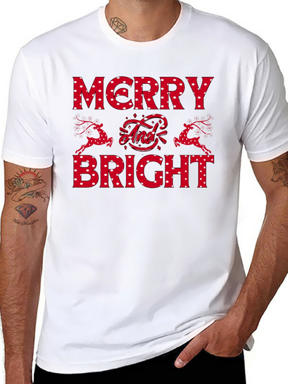 Merry and Bright Holiday T-Shirt