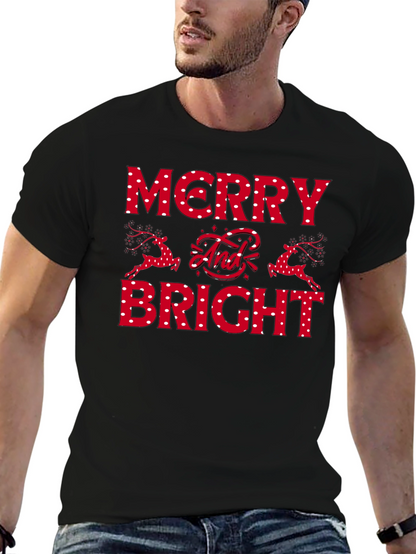 Merry and Bright Holiday T-Shirt