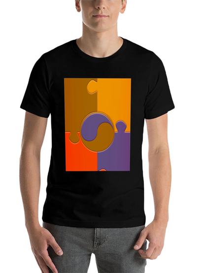Puzzle Piece Graphic Tee