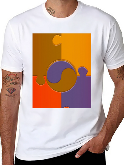 Puzzle Piece Graphic Tee