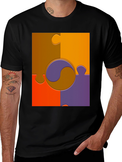 Puzzle Piece Graphic Tee