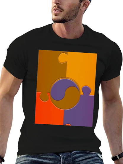 Puzzle Piece Graphic Tee