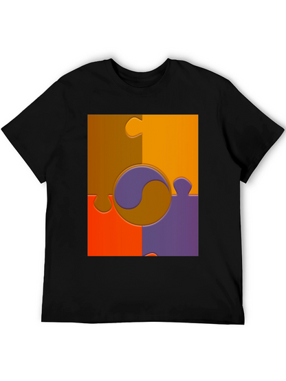 Puzzle Piece Graphic Tee