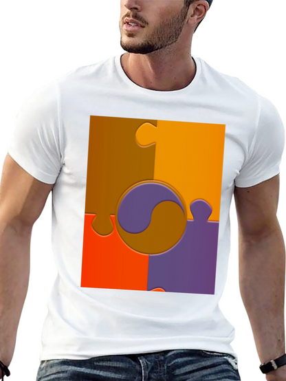 Puzzle Piece Graphic Tee