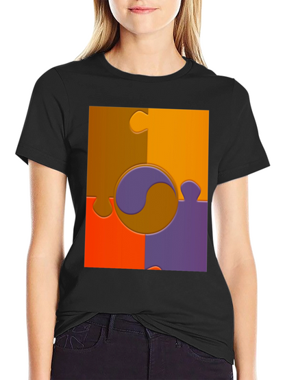 Puzzle Piece Graphic Tee