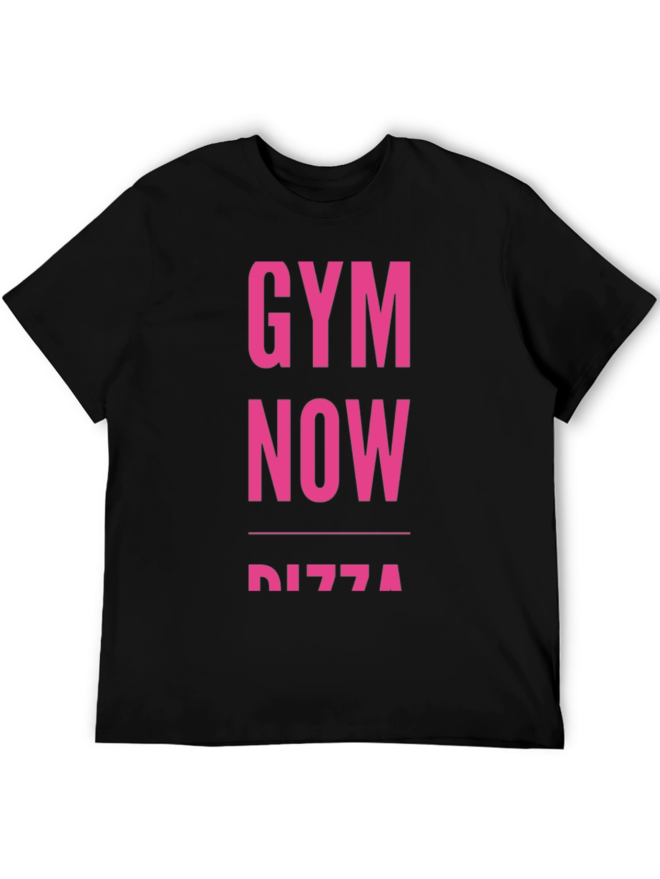 Gym Now Pizza Funny Workout T-Shirt
