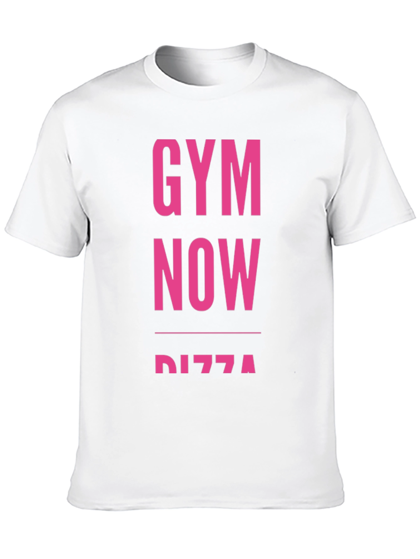Gym Now Pizza Funny Workout T-Shirt