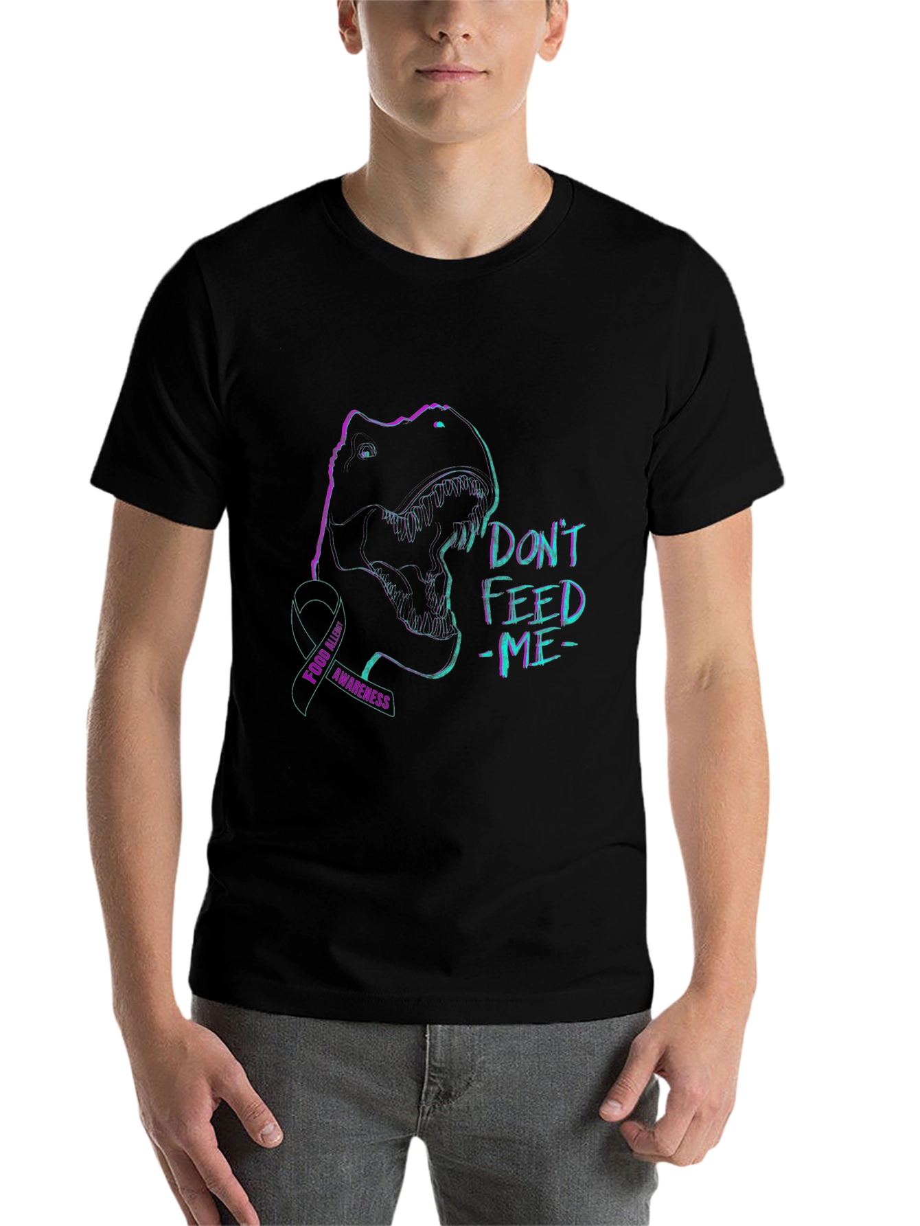 Dont Feed Me Food Allergy Awareness T-Shirt