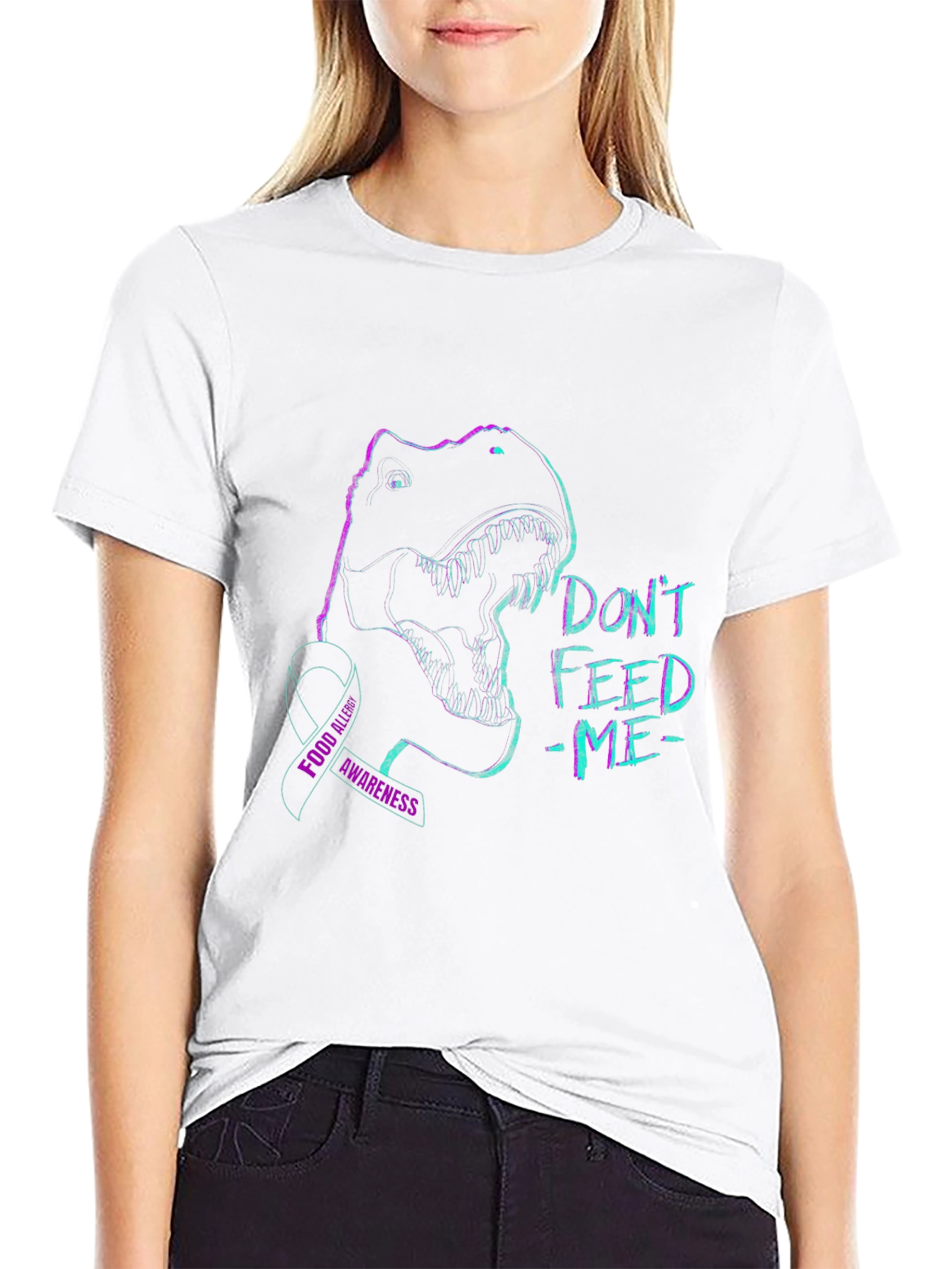 Dont Feed Me Food Allergy Awareness T-Shirt