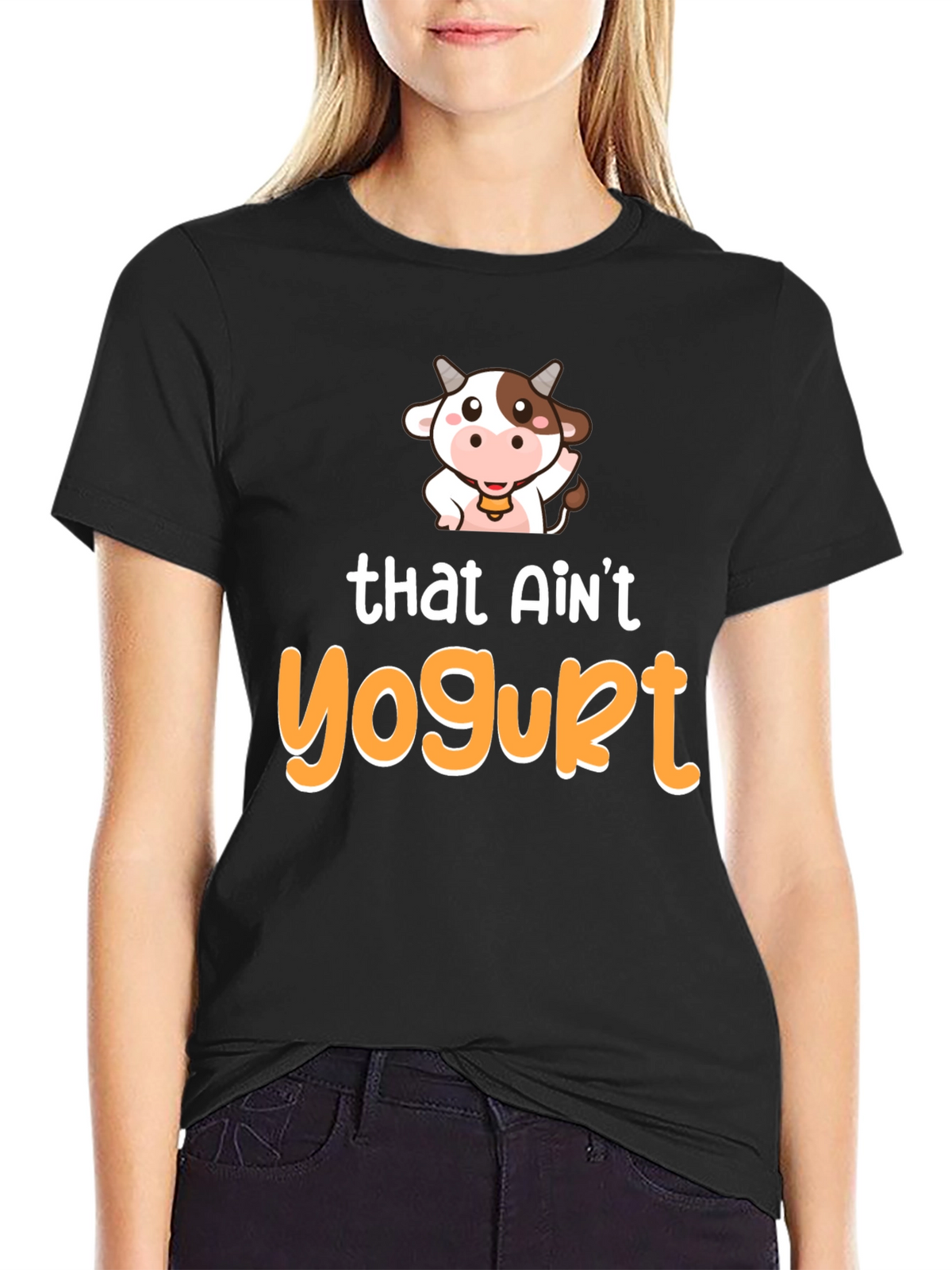 Funny Cow T-Shirt - That Aint Yogurt Graphic Tee