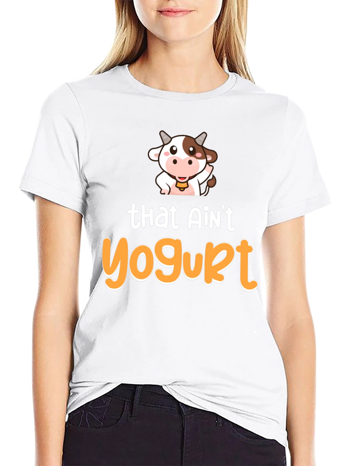 Funny Cow T-Shirt - That Aint Yogurt Graphic Tee