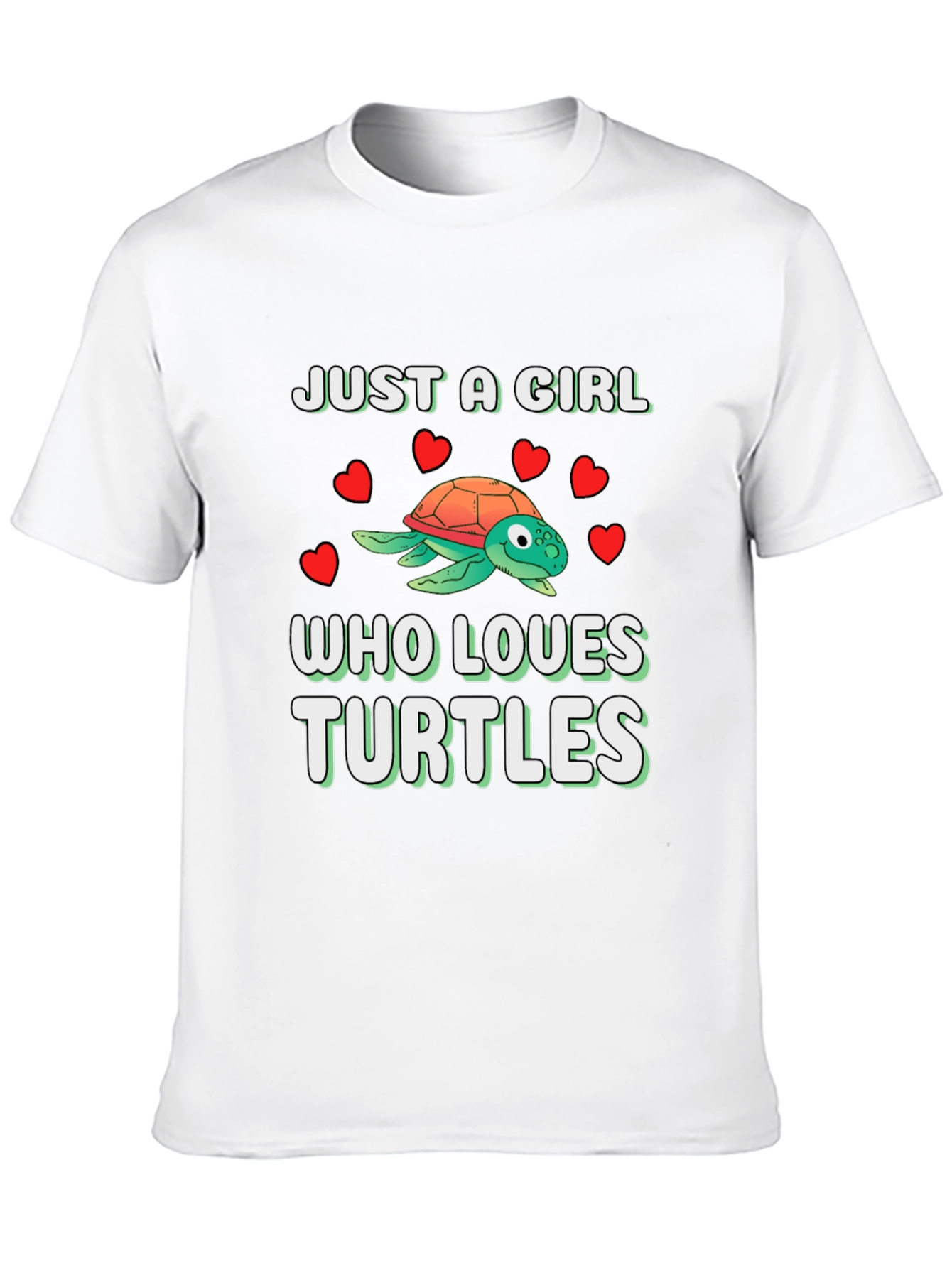 Just A Girl Who Loves Turtles T-Shirt