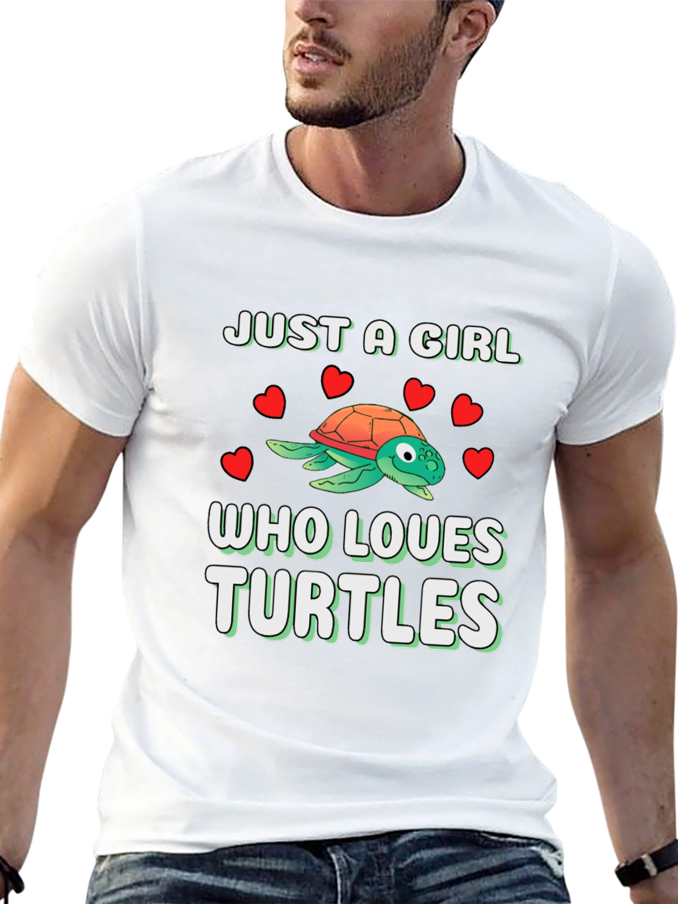Just A Girl Who Loves Turtles T-Shirt