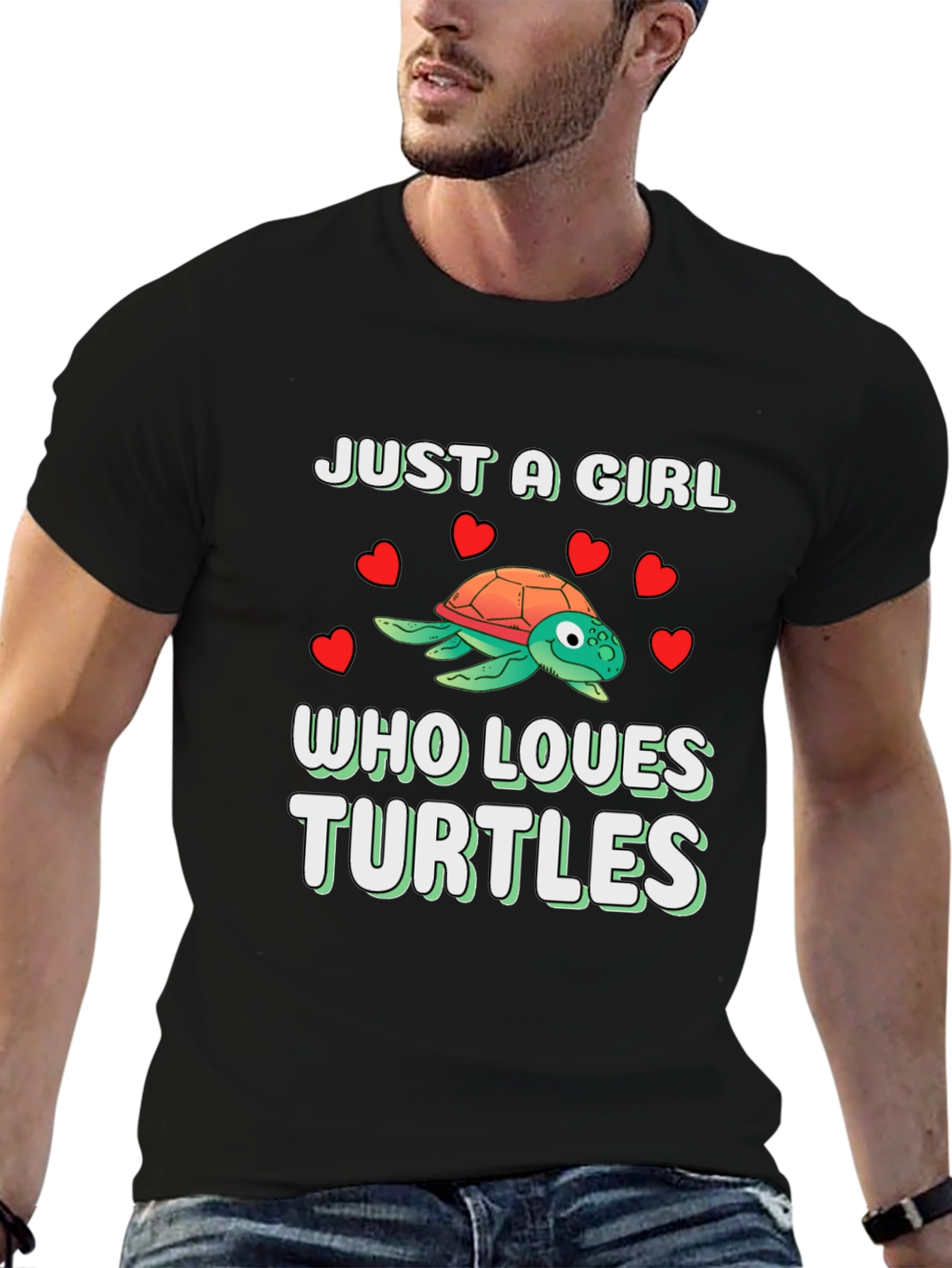 Just A Girl Who Loves Turtles T-Shirt