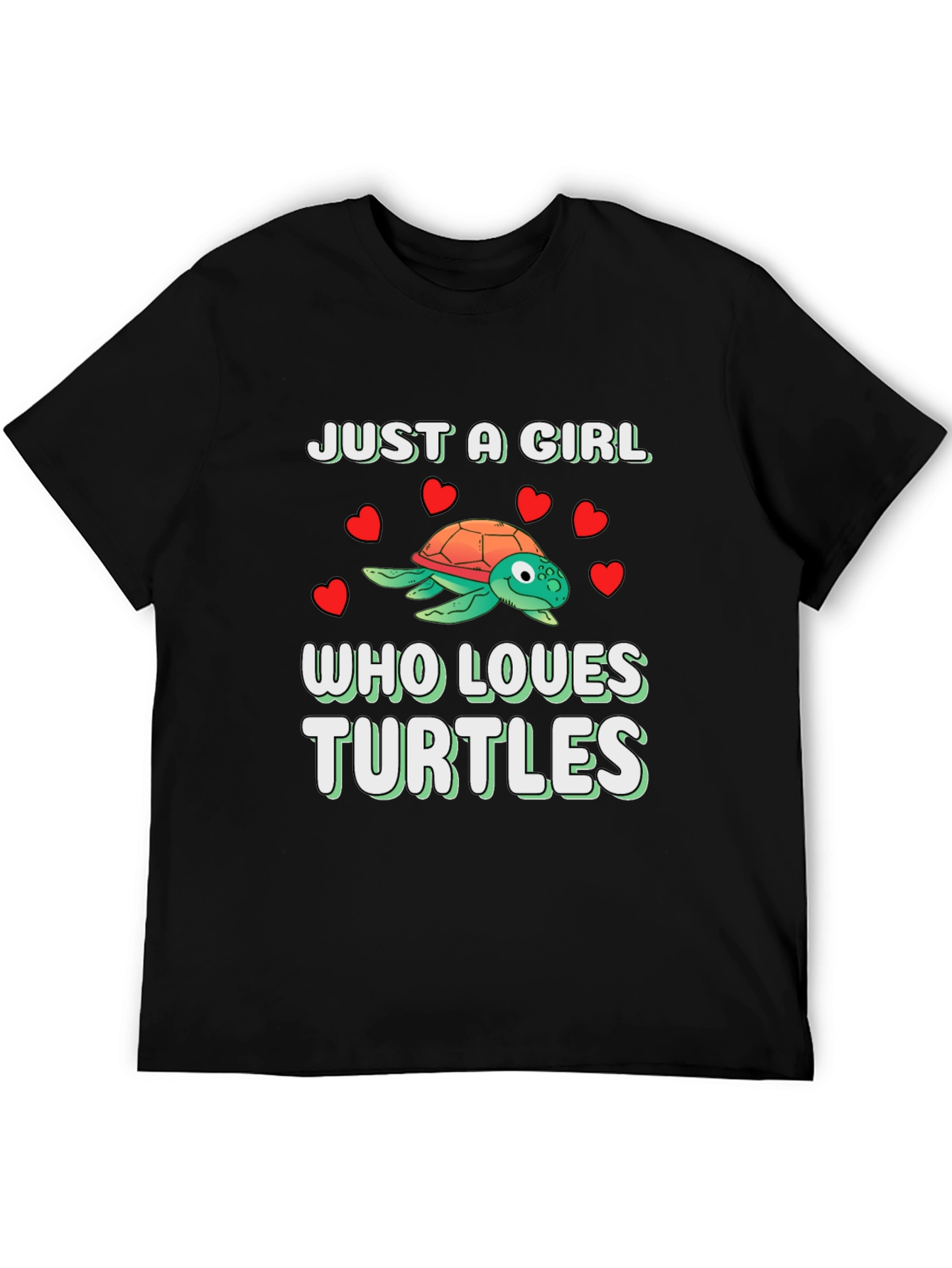 Just A Girl Who Loves Turtles T-Shirt